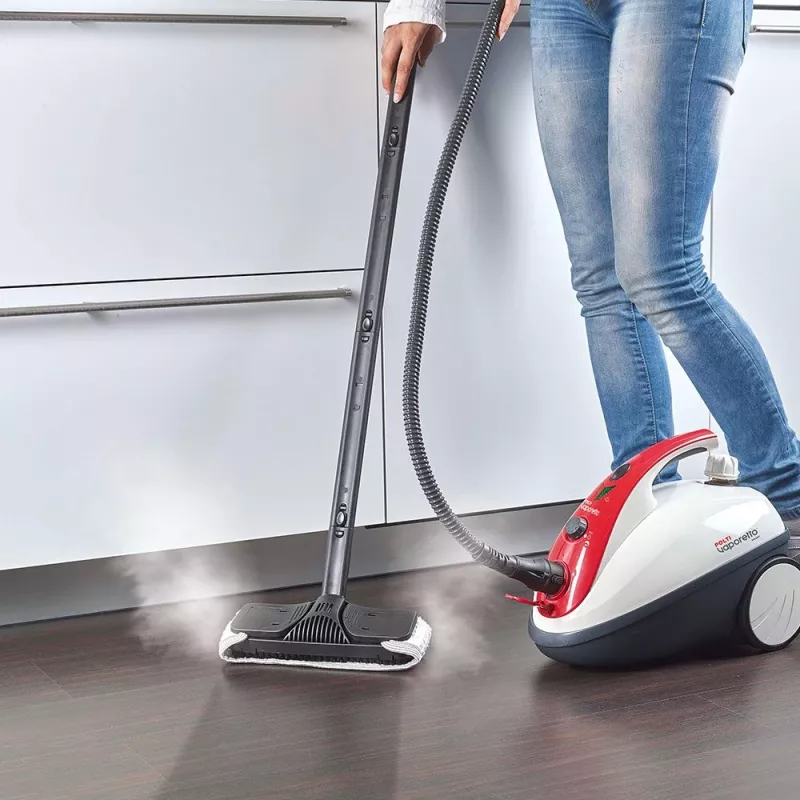 Polti Vaporetto Smart 30_R cilindrinis garinis valytuvas 1,6 L 1800 W raudonas, baltas