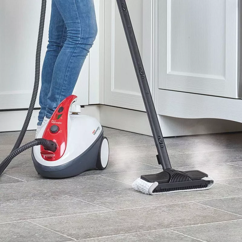 Polti Vaporetto Smart 30_R cilindrinis garinis valytuvas 1,6 L 1800 W raudonas, baltas