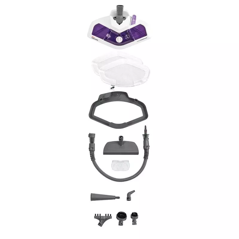 Garinis valiklis Polti Vaporetto SV440 Double, 0,3 L, 1500 W, violetinė, balta