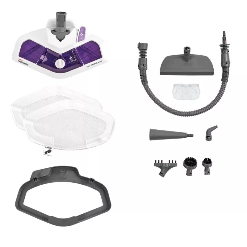 Garinis valiklis Polti Vaporetto SV440 Double, 0,3 L, 1500 W, violetinė, balta