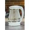 Elektrinis virdulys Adler AD 1274 1,7 l 2200 W – stiklinis korpusas, vandens lygio indikatorius, 360° pagrindas, automatinis išsijungimas