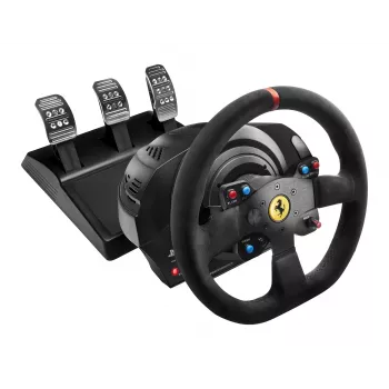 Thrustmaster T300 Ferrari Integral Racing Wheel Alcantara Edition Vairas + Pedalai Analoge / Skaitmeniniai PC, PlayStation 4, PlayStation 3