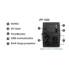 FSP iFP 1000 nepertraukiamo maitinimo šaltinis (UPS) Linijinis-interaktyvus 1 kVA 600 W 2 lizdai