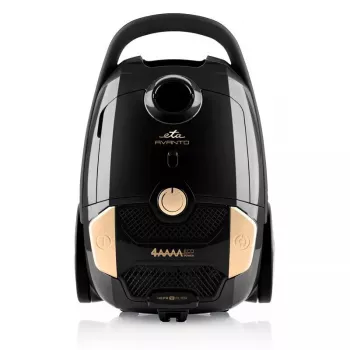 Cikloninis dulkių siurblys ETA Avanto 3 L – 800 W, 3 L dulkių maišas, HEPA filtracija, sausas valymas, baldai/kietos grindys/kilimai, juoda/ smėlio