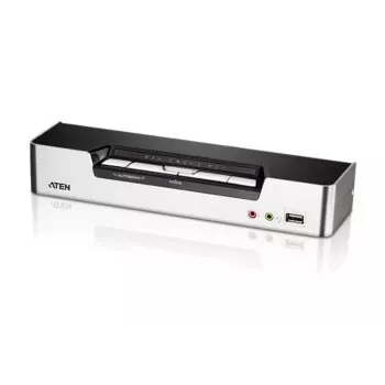 ATEN CS1794 4 prievadų USB HDMI KVM jungiklis su garsu ir USB 2.0 šakotuvu (įskaitant KVM laidus)