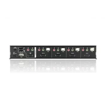 ATEN CS1794 4 prievadų USB HDMI KVM jungiklis su garsu ir USB 2.0 šakotuvu (įskaitant KVM laidus)