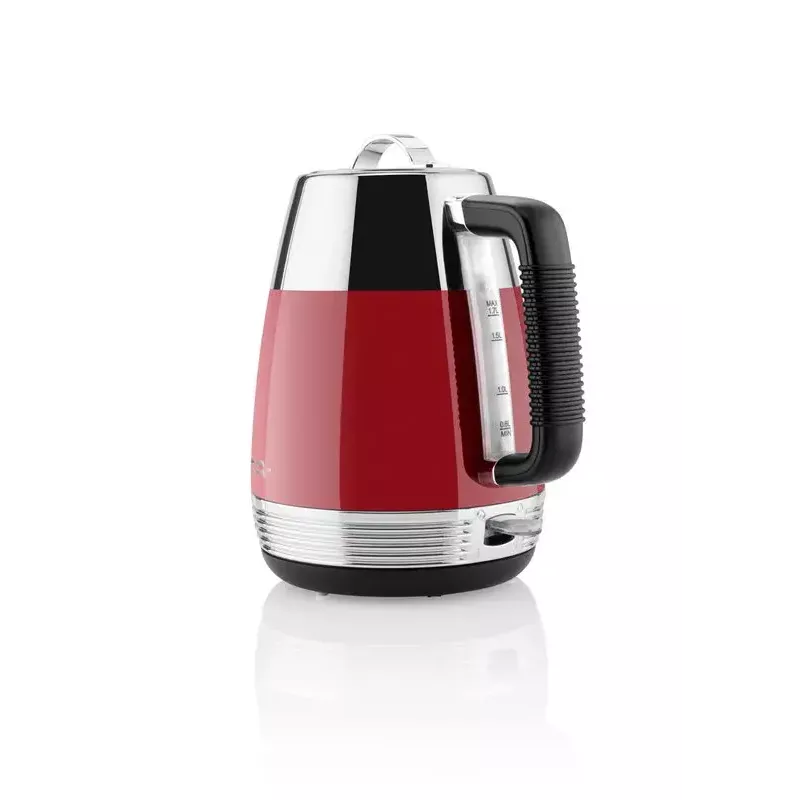 Elektrinis virdulys ETA 9186 90030 1,7 l 2150 W raudonas nerūdijančio plieno korpusas belaidis