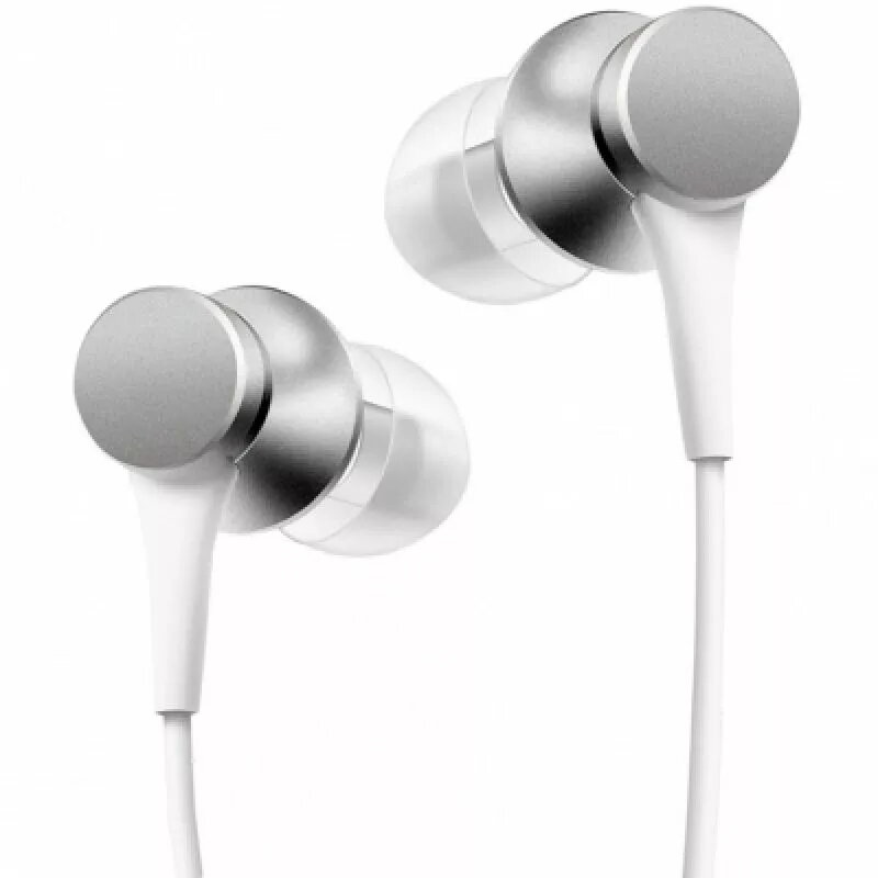 Xiaomi Mi In-Ear Ausinės su 3,5 mm lizdu, sidabrinės, baltos