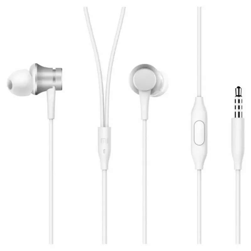 Xiaomi Mi In-Ear Ausinės su 3,5 mm lizdu, sidabrinės, baltos