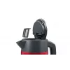 Elektrinis virdulys Bosch TWK4P434 — 1,7 l, 2400 W, juodas/raudonas