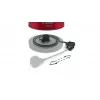 Elektrinis virdulys Bosch TWK4P434 — 1,7 l, 2400 W, juodas/raudonas