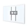 EDBAK TWB3c-B pastovus televizoriaus laikiklis ant sienos vertikaliai padėčiai, 65-86 colių, VESA 100x100–800x400, iki 80 kg, juodas