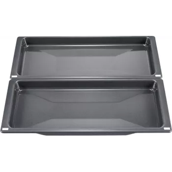 Krosnelės dalis Bosch HEZ530000 – originalus priedas Bosch krosnims, juoda, 1,42 kg, 430×475 mm