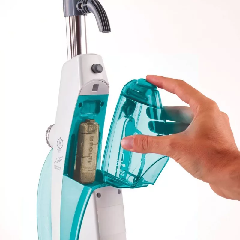 Garų šluotuvas Polti Vaporetto SV450_Double 2 viename 0,3 L 1500 W Turkis, Baltas