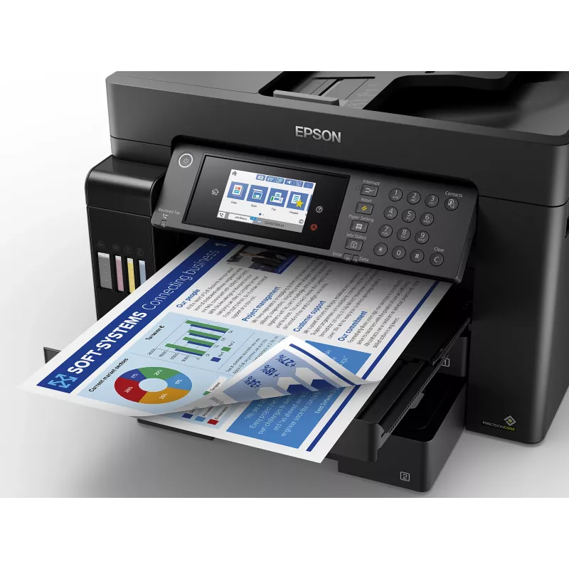 Daugiafunkcinis spausdintuvas Epson EcoTank L15150 – Spalvotas rašalinis, A3+ (4800x2400 DPI), Wi‑Fi, Ethernet