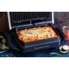 Kontaktinė keptuvė Tefal GC724D stalinė gruzdintuvė, metalinė/juoda, 440×340×172 mm, 7 kg
