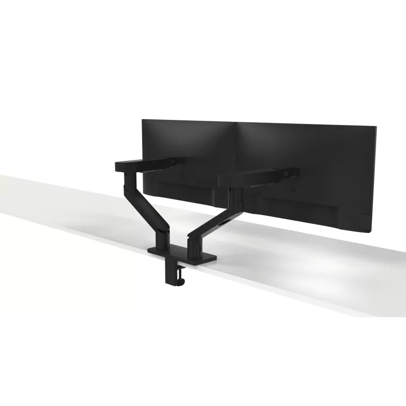 DELL Dvigubas monitoriaus laikiklis – MDA20, 10 kg, 48,3 cm (19 colių), 68,6 cm (27 coliai), aukščio reguliavimas, juodas