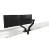 DELL Dvigubas monitoriaus laikiklis – MDA20, 10 kg, 48,3 cm (19 colių), 68,6 cm (27 coliai), aukščio reguliavimas, juodas