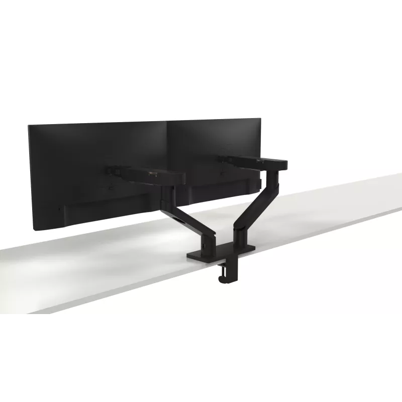 DELL Dvigubas monitoriaus laikiklis – MDA20, 10 kg, 48,3 cm (19 colių), 68,6 cm (27 coliai), aukščio reguliavimas, juodas