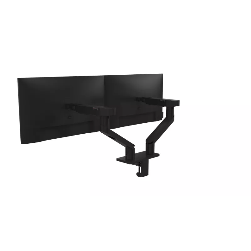 DELL Dvigubas monitoriaus laikiklis – MDA20, 10 kg, 48,3 cm (19 colių), 68,6 cm (27 coliai), aukščio reguliavimas, juodas