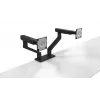 DELL Dvigubas monitoriaus laikiklis – MDA20, 10 kg, 48,3 cm (19 colių), 68,6 cm (27 coliai), aukščio reguliavimas, juodas