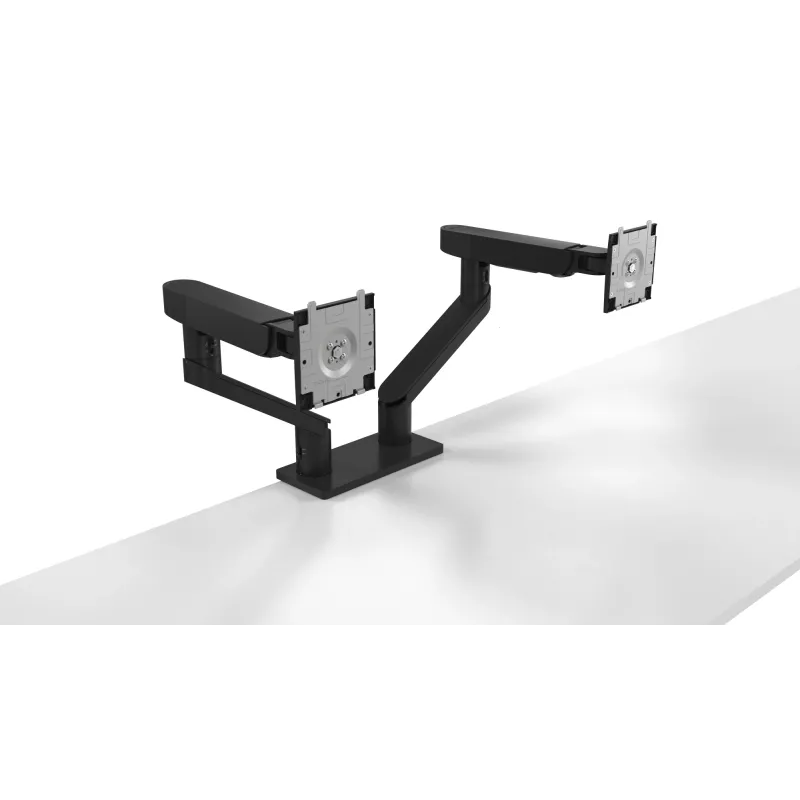 DELL Dvigubas monitoriaus laikiklis – MDA20, 10 kg, 48,3 cm (19 colių), 68,6 cm (27 coliai), aukščio reguliavimas, juodas