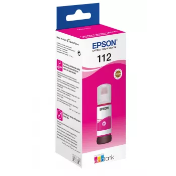 Rašalo buteliukas Epson 112 EcoTank Pigmentinis Magenta