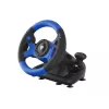 GENESIS Seaborg 350 Black, Blue USB Vairas + Pedalai Nintendo Switch, PC, PlayStation 4, PlayStation 3, Xbox 360, Xbox One, Xbox Series S, Xbox Series X