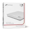 HITACHI-LG DATA STORAGE GP60NW60 išorinis DVD rašytuvas, USB 2.0, baltas