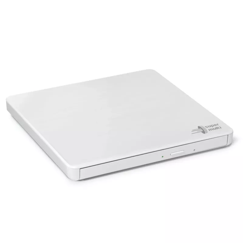 HITACHI-LG DATA STORAGE GP60NW60 išorinis DVD rašytuvas, USB 2.0, baltas