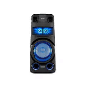 Sony MHC-V73D Aukštos galios Bluetooth® vakarėlių garsiakalbis su visakrypčiu vakarėlių garsu ir šviesa