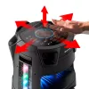 Sony MHC-V73D Aukštos galios Bluetooth® vakarėlių garsiakalbis su visakrypčiu vakarėlių garsu ir šviesa