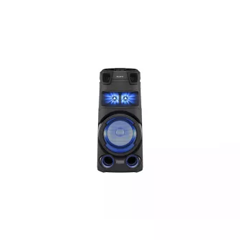 Sony MHC-V73D Aukštos galios Bluetooth® vakarėlių garsiakalbis su visakrypčiu vakarėlių garsu ir šviesa