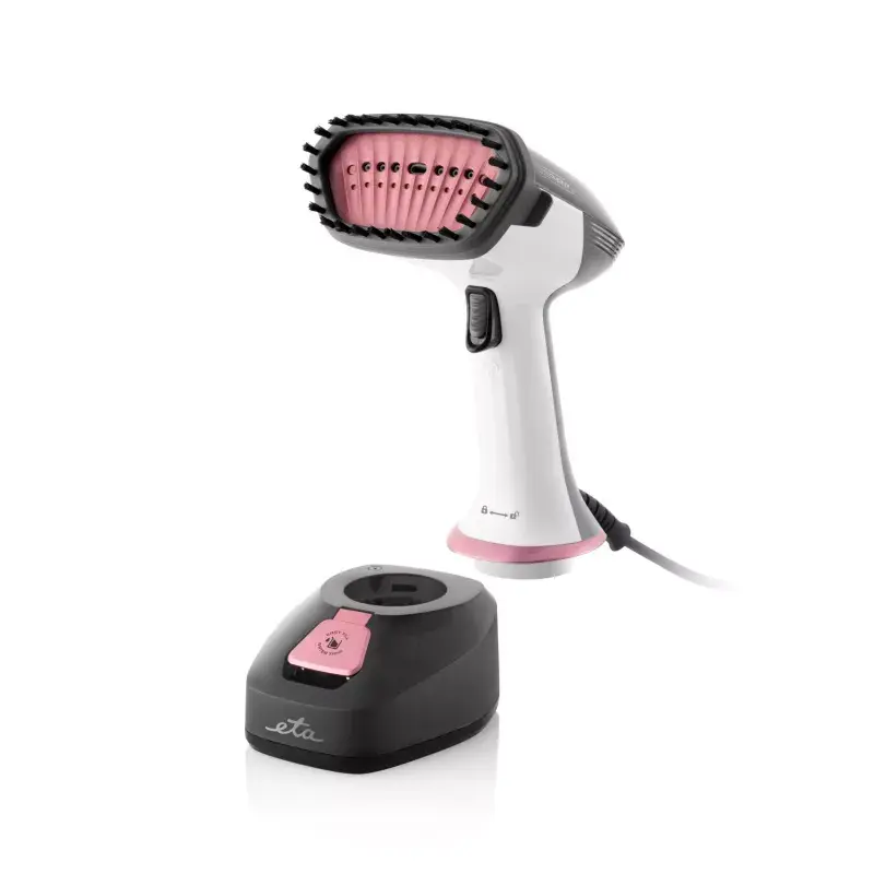 ETA Stephany ETA227090000 rankinis drabužių garintuvas, 1400 W, 0,38 l, 25 g/min, baltas/juodas
