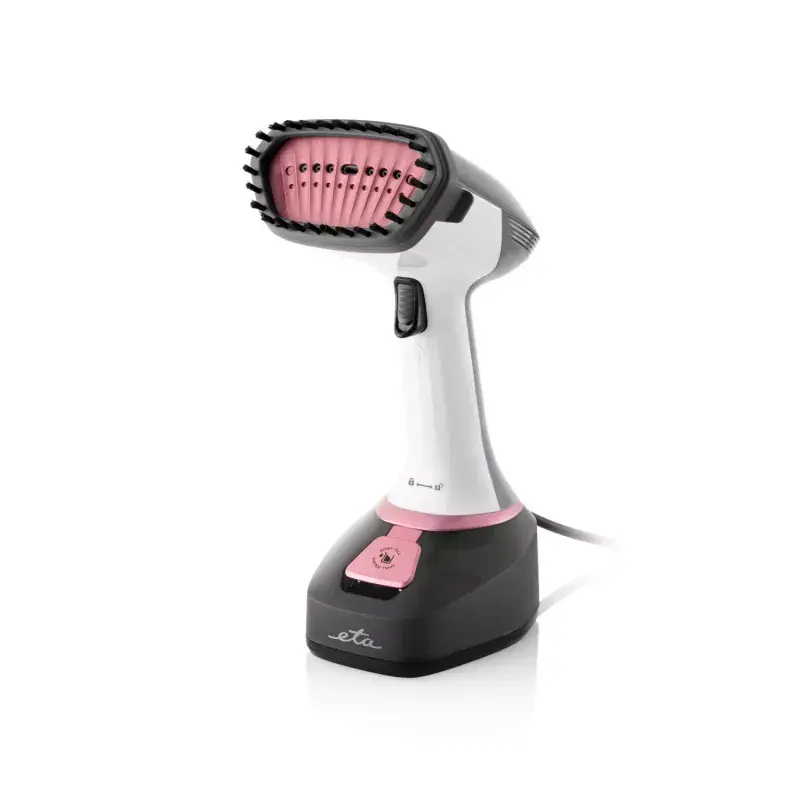 ETA Stephany ETA227090000 rankinis drabužių garintuvas, 1400 W, 0,38 l, 25 g/min, baltas/juodas