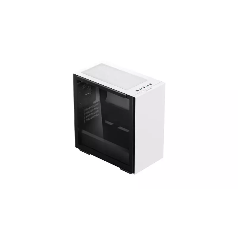 Korpusas DeepCool MACUBE 110 WH Midi Tower — Baltas, Grūdintas Stiklas, microATX, iki 320mm GPU, 165mm CPU aušintuvas, 2x3.5 colio + 2x2.5 colio vietos