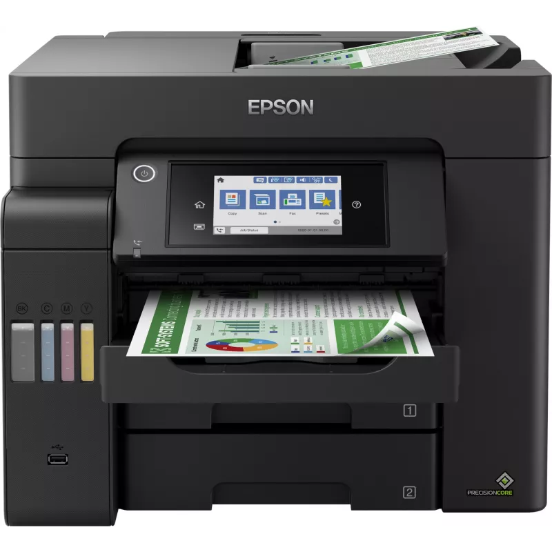 Daugiafunkcinis įrenginys Epson EcoTank L6550 rašalinis spalvotas spausdinimas, 4800x2400 DPI, A4, Wi‑Fi, Ethernet