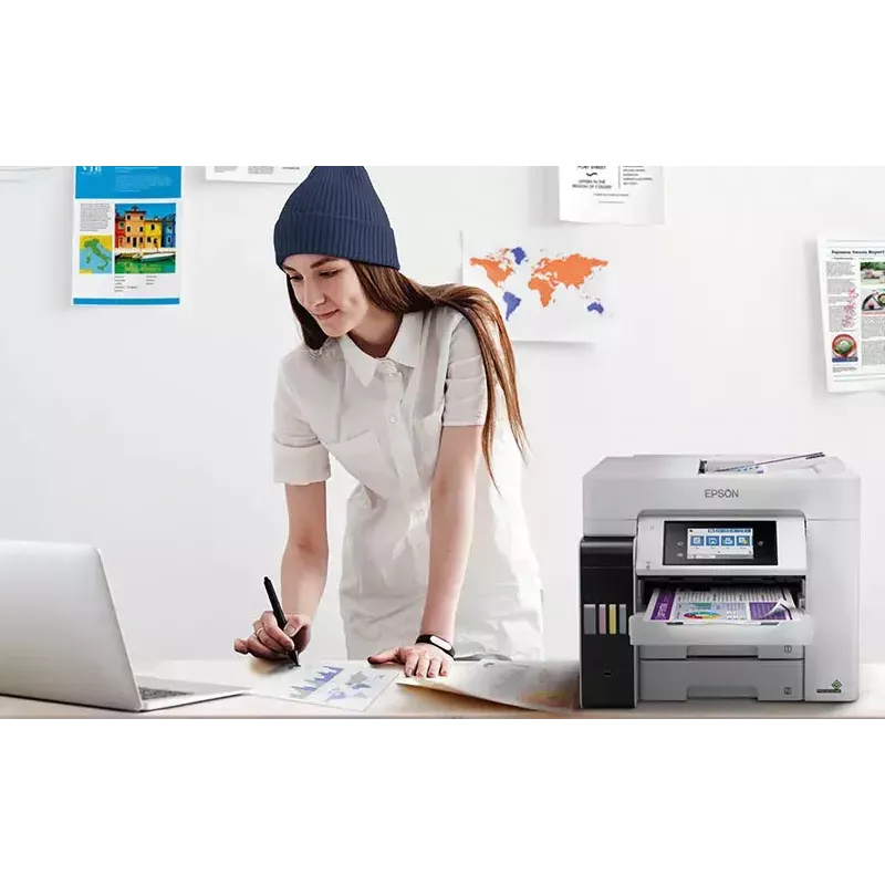 Daugiafunkcis spausdintuvas Epson EcoTank L6580 – rašalinis spalvotas, 4800 x 22400 dpi, 32 ppm, dvipusis, Wi‑Fi, A4