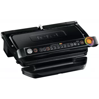 Kontaktinė grilio keptuvė Tefal GC7228, 800 cm², reguliuojamas termostatas, juodas nerūdijantis plienas