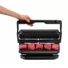 Kontaktinė grilio keptuvė Tefal GC7228, 800 cm², reguliuojamas termostatas, juodas nerūdijantis plienas