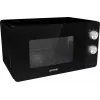 Solo mikrobangų krosnelė Gorenje MO20E1B — 20 L, 800 W, 5 galios lygių, 270 mm sukamasis padėklas, juoda