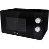 Solo mikrobangų krosnelė Gorenje MO20E1B — 20 L, 800 W, 5 galios lygių, 270 mm sukamasis padėklas, juoda