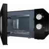 Solo mikrobangų krosnelė Gorenje MO20E1B — 20 L, 800 W, 5 galios lygių, 270 mm sukamasis padėklas, juoda