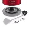 Bosch TWK3P424 elektrinis virdulys 1.7 L 2400 W pilka, raudona