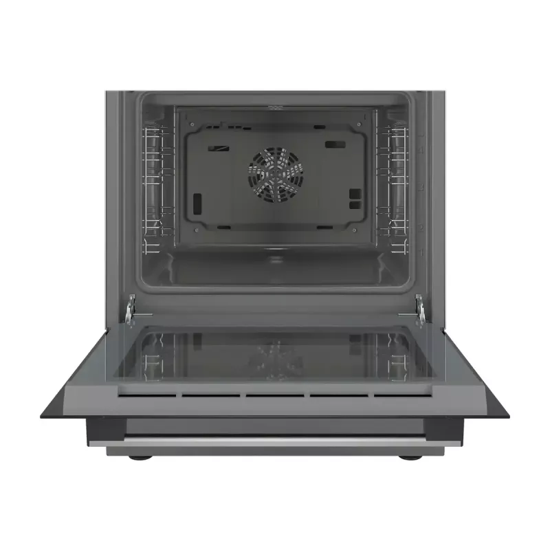 Laisvai pastatoma viryklė Bosch Serie 4 HKR39A250U, keraminė kaitlentė 4 zonos, orkaitė 66 L, nerūdijantis plienas, 600 mm