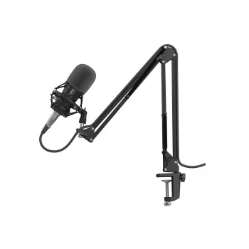 GENESIS Radium 300 XLR juodas studijinis mikrofonas