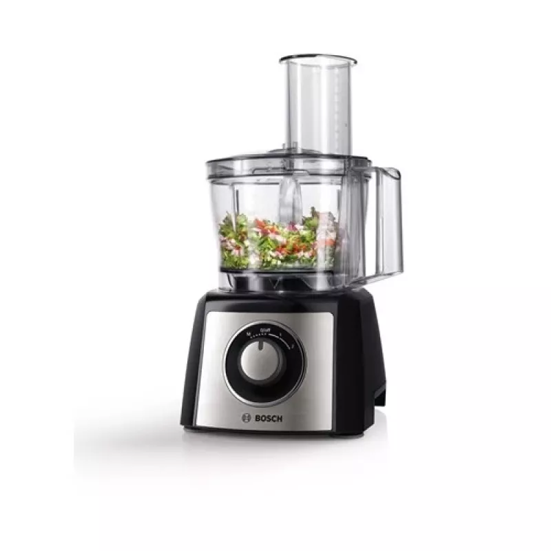 Virtuvinis kombainas Bosch MCM3401M 800 W, 2,3 L, juodas/nerūdijantis plienas