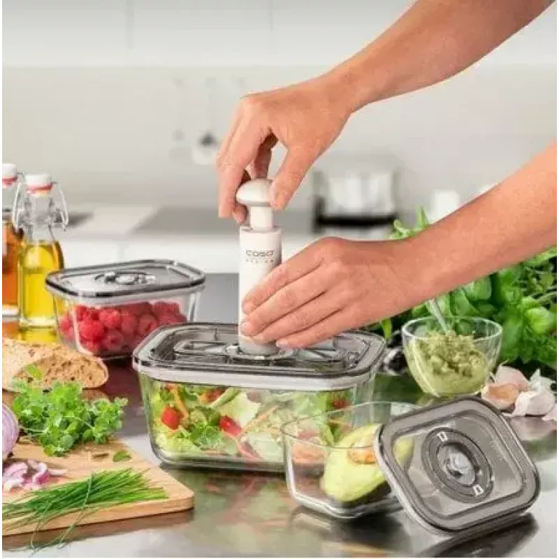 Vakuuminis indas su dangteliu Caso VacuBoxx Eco-Set 1177