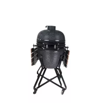 Kamado anglinė kepsninė TUNABONE TunaBone classic 21 col. (dydis M) tamsiai pilka