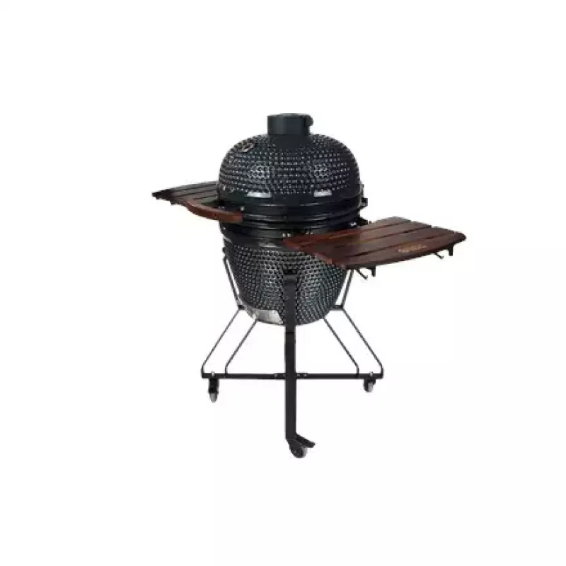 Kamado anglinė kepsninė TUNABONE TunaBone classic 21 col. (dydis M) tamsiai pilka